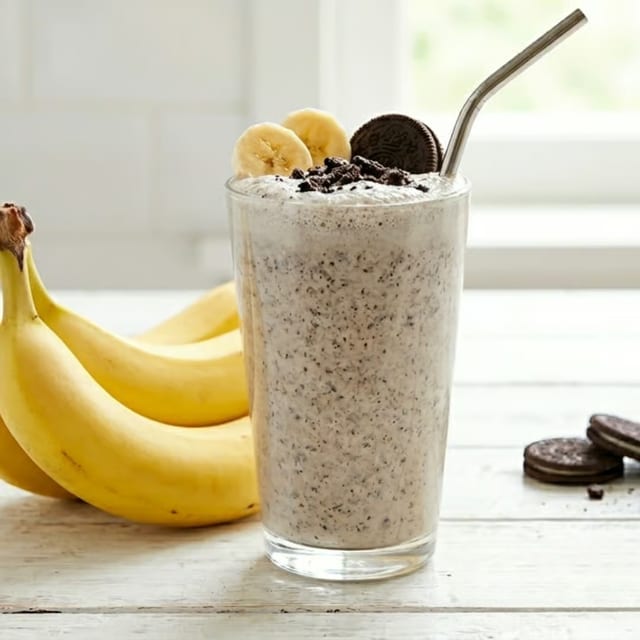 CHOCOLATE COOKIE BANANA SPLIT BLAST