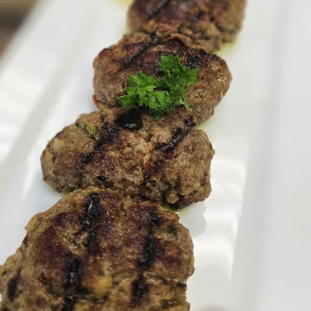 BIFTEKAKIA (GREEK STYLE FLAME BROILED MEATBALLS