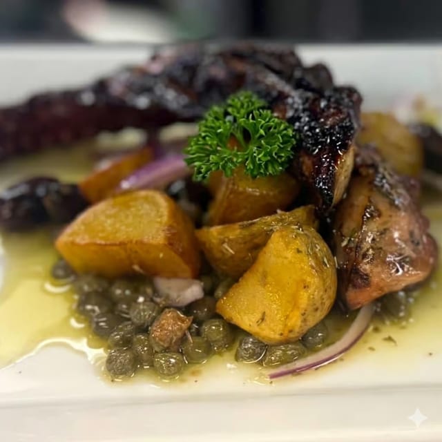 GRILLED OCTOPUS