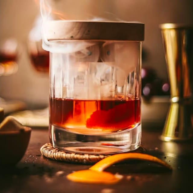 SMOKED OLD FASHIONED