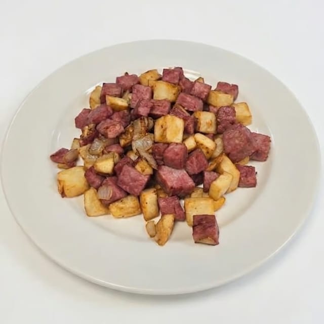 SIDE HOMEMADE CORN BEEF HASH